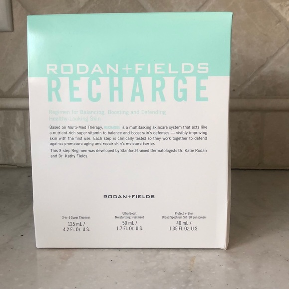 Rodan + fields Recharge regimen